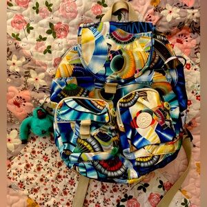 Colorful Women's Backpack Kipling